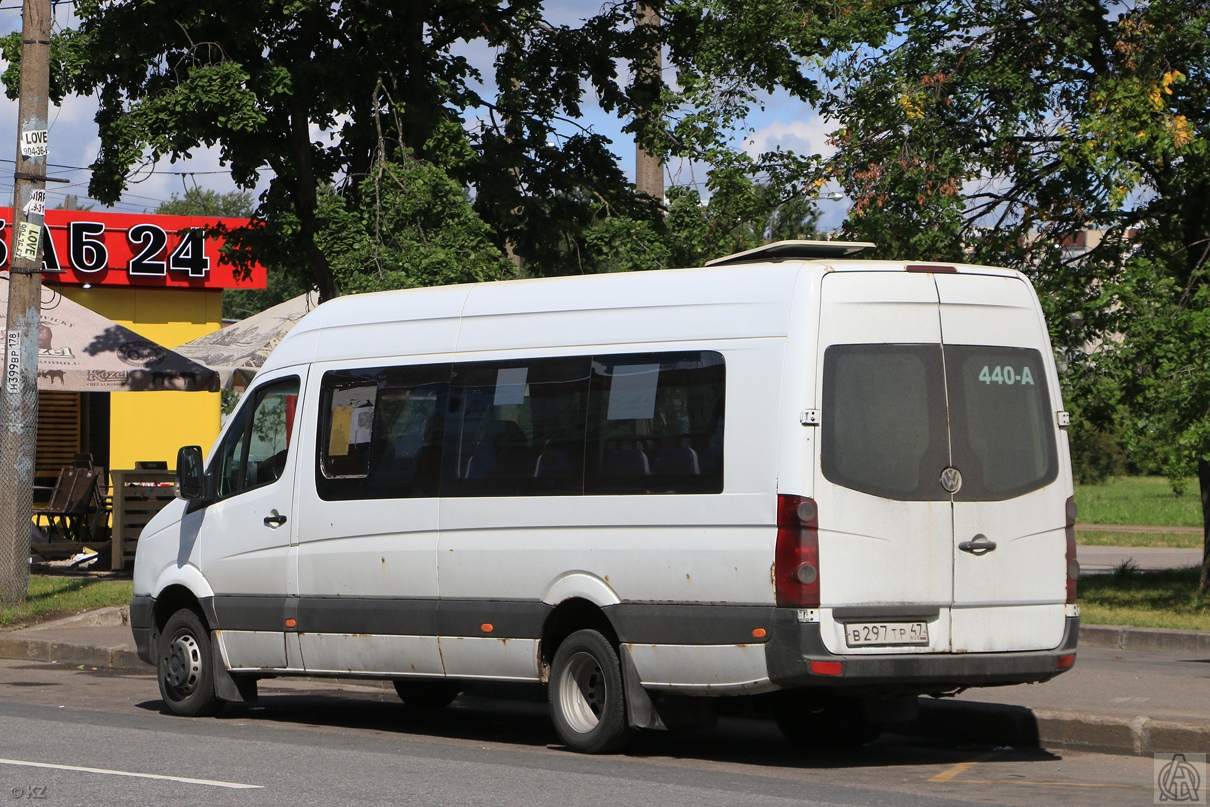 Ленинградская область, Volkswagen Crafter № В 297 ТР 47