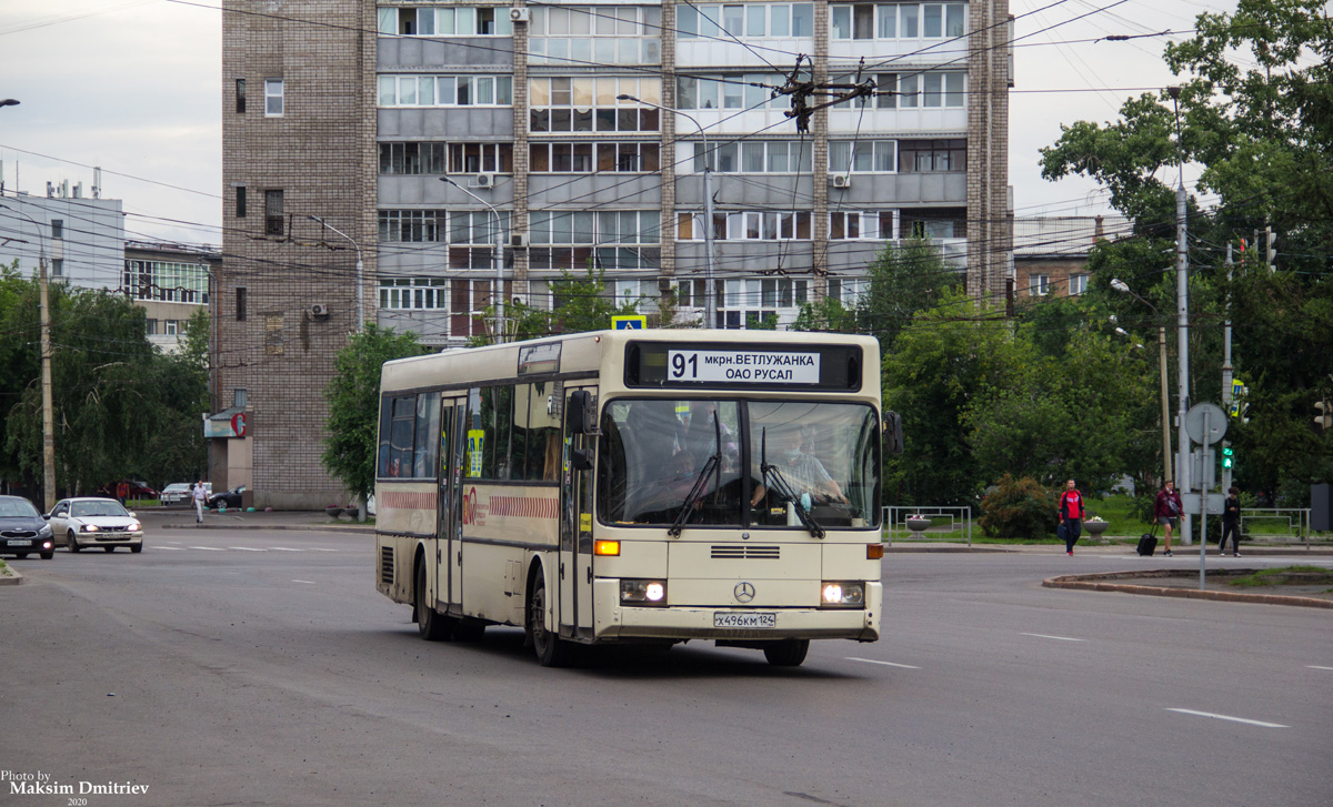 Krasnoyarsk region, Mercedes-Benz O405 # Х 496 КМ 124