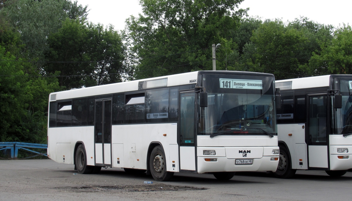 Lipetsk region, MAN A72 Lion's Classic SÜ**3 Nr. О 768 ОЕ 48