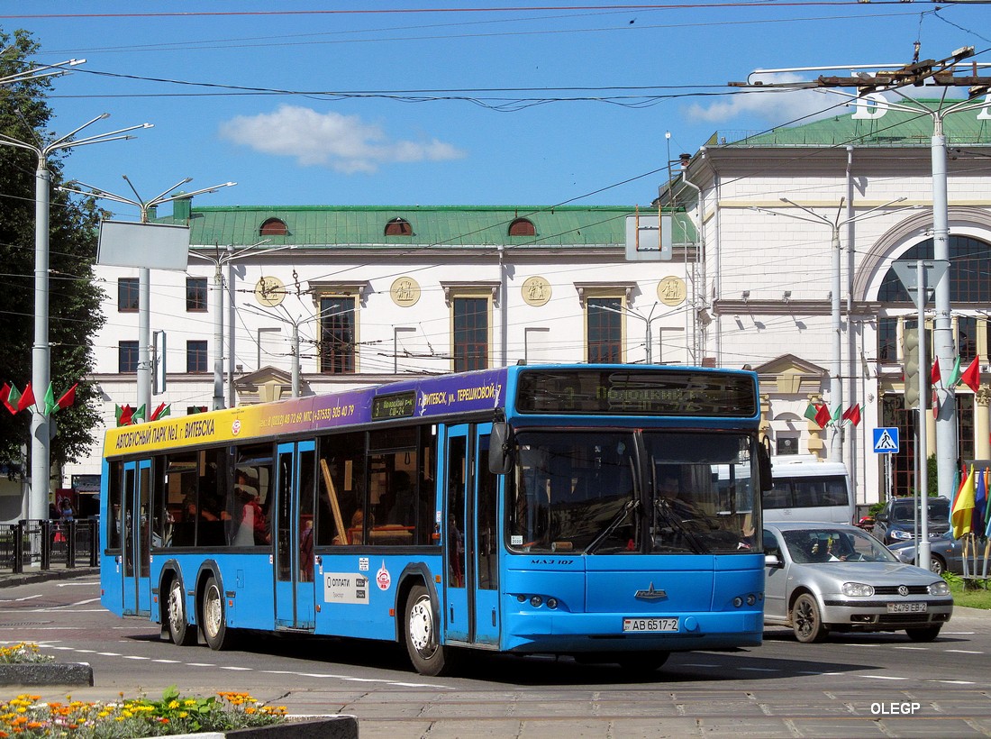 Vitebsk region, MAZ-107.466 Nr. 010707