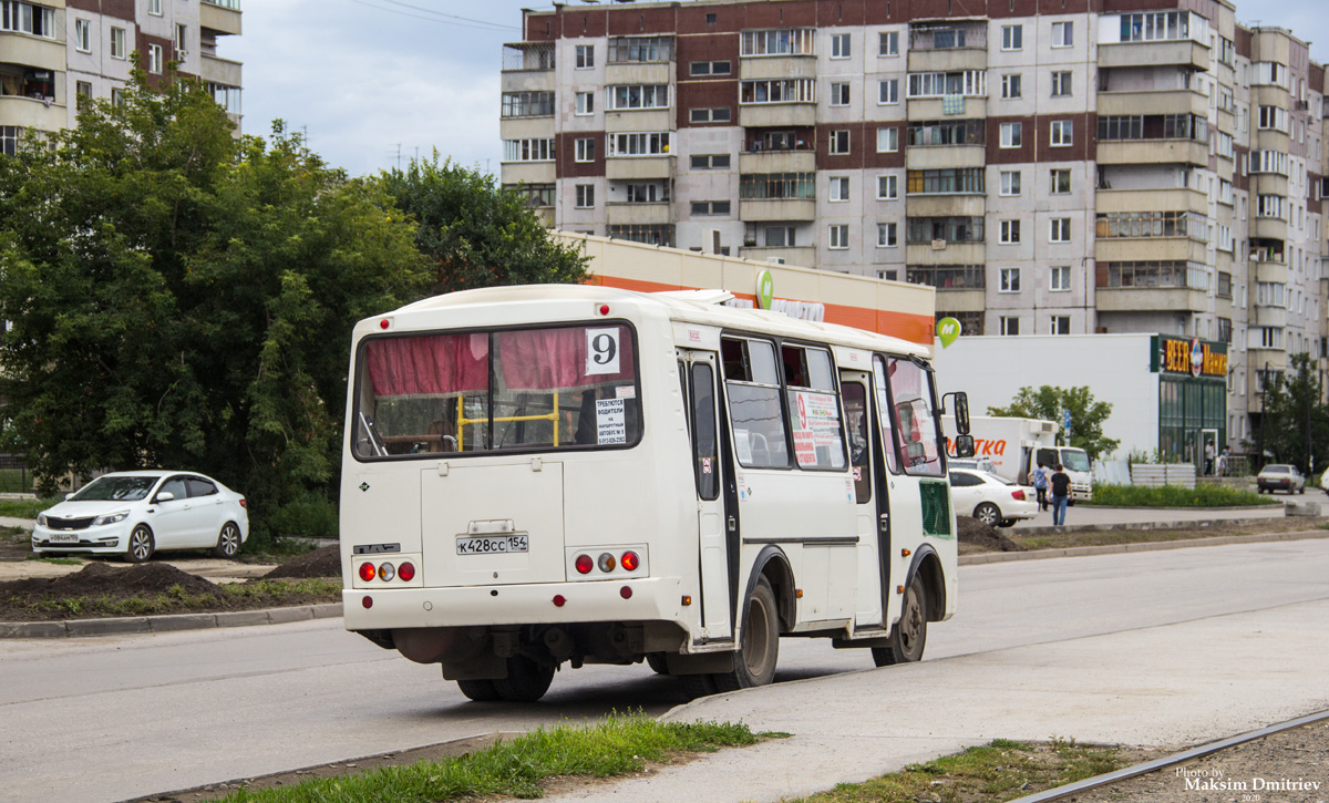 Новосибирская область, ПАЗ-32054 № К 428 СС 154