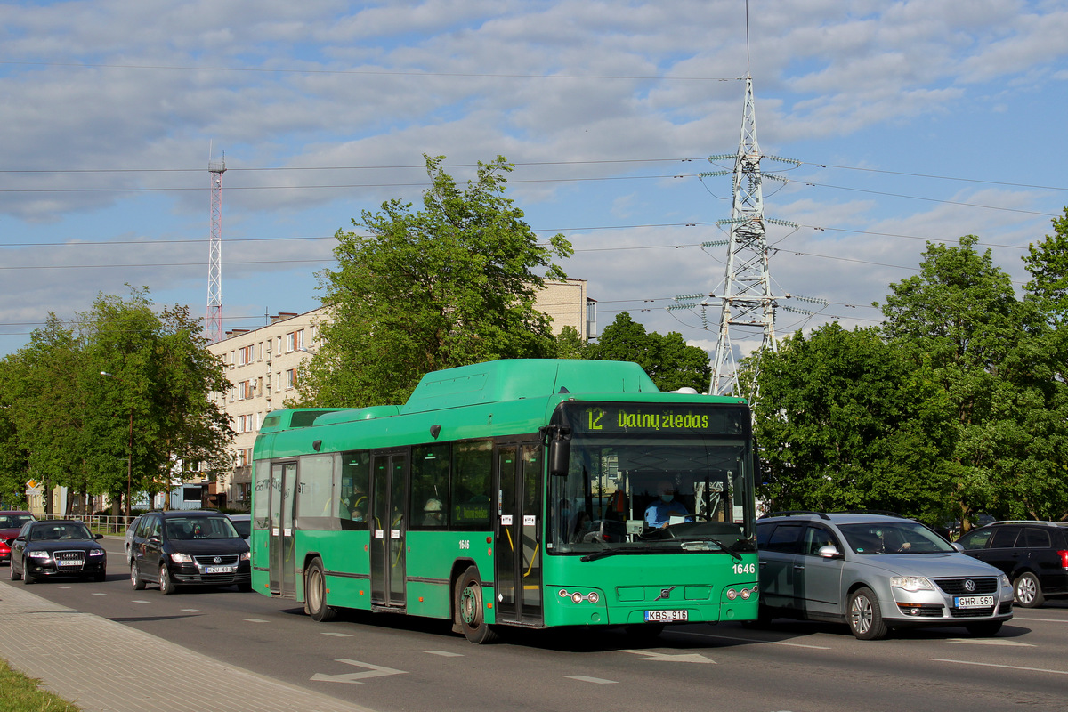 Литва, Volvo 7700 CNG № 1646