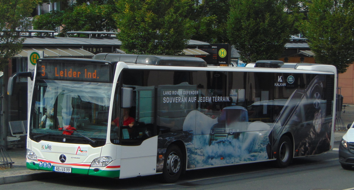 Бавария, Mercedes-Benz Citaro C2 hybrid № 199