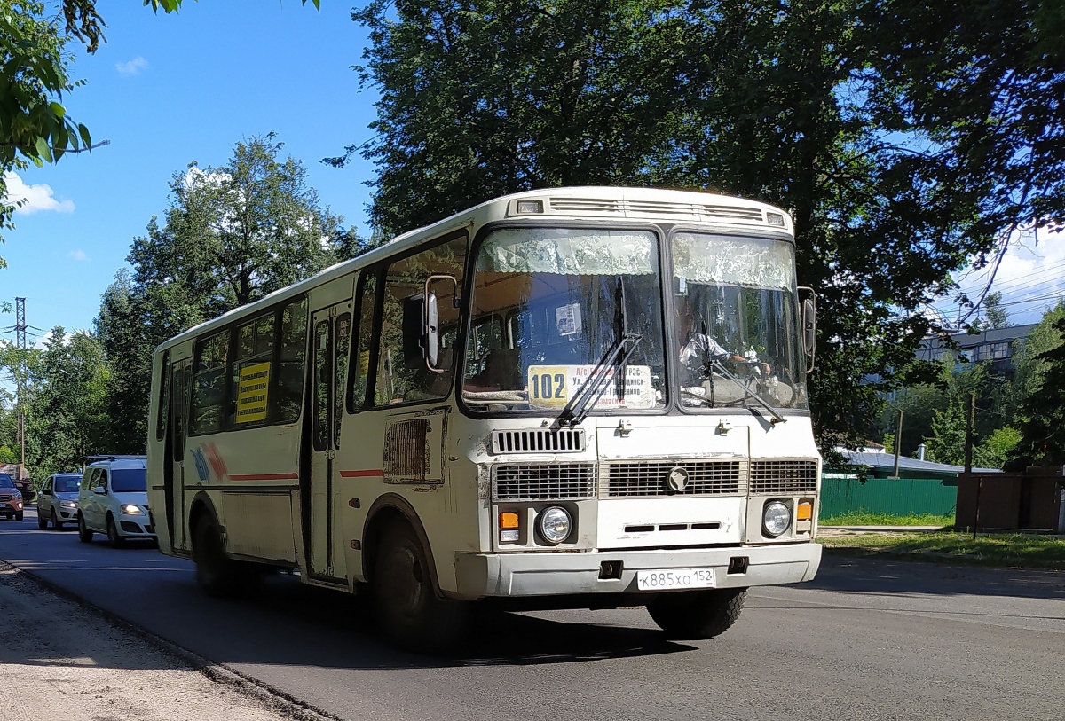 Нижегородская область, ПАЗ-4234 № К 885 ХО 152