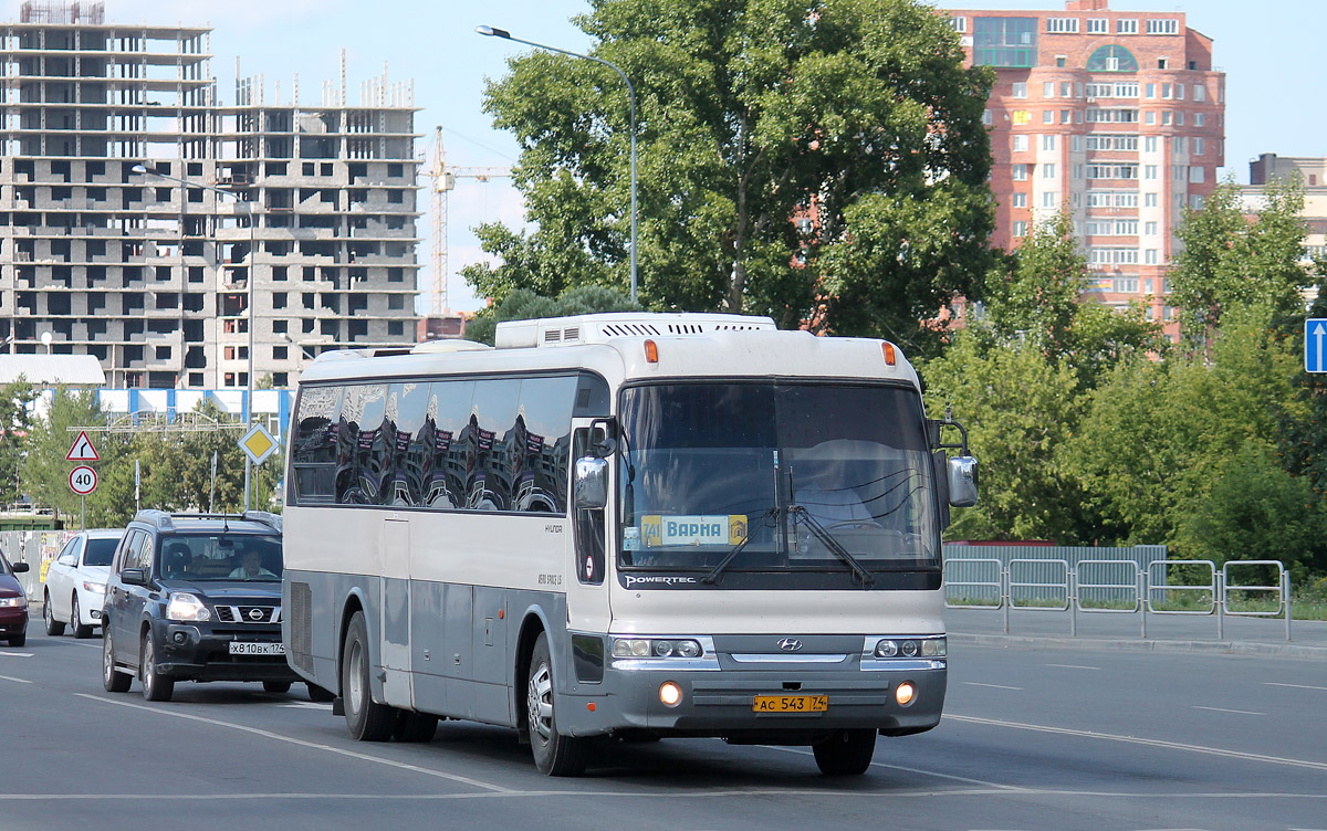 Челябинская область, Hyundai AeroSpace LS № АС 543 74 — Фото — Автобусный  транспорт