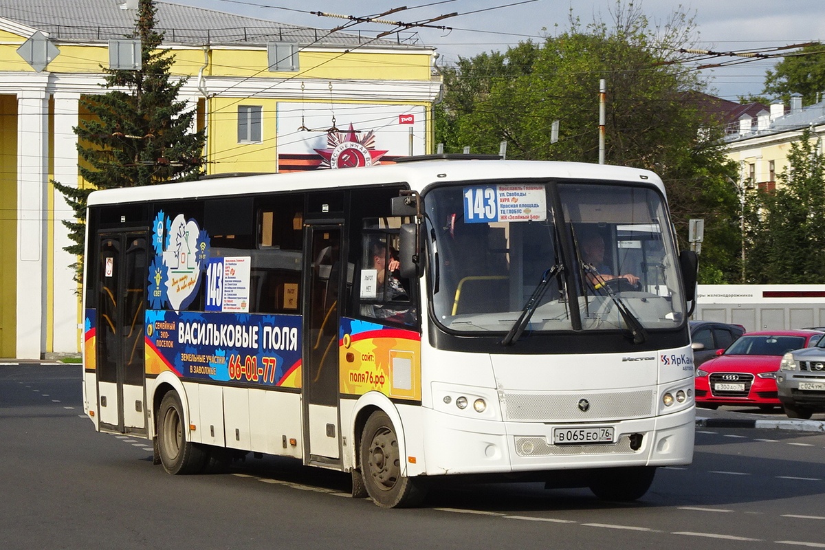 Yaroslavl region, PAZ-320414-05 "Vektor" (1-2) Nr. В 065 ЕО 76