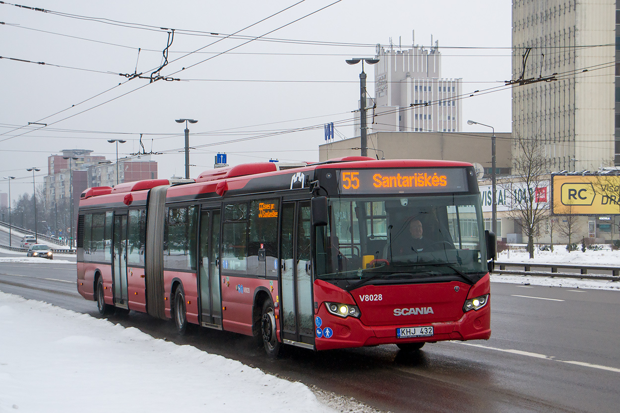 Литва, Scania Citywide LFA № V8028