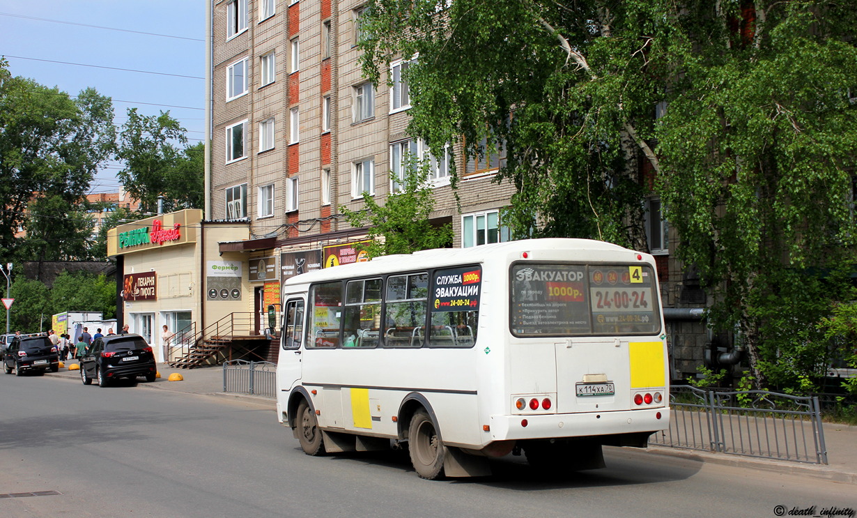 Томская область, ПАЗ-32054 № К 114 ХА 70