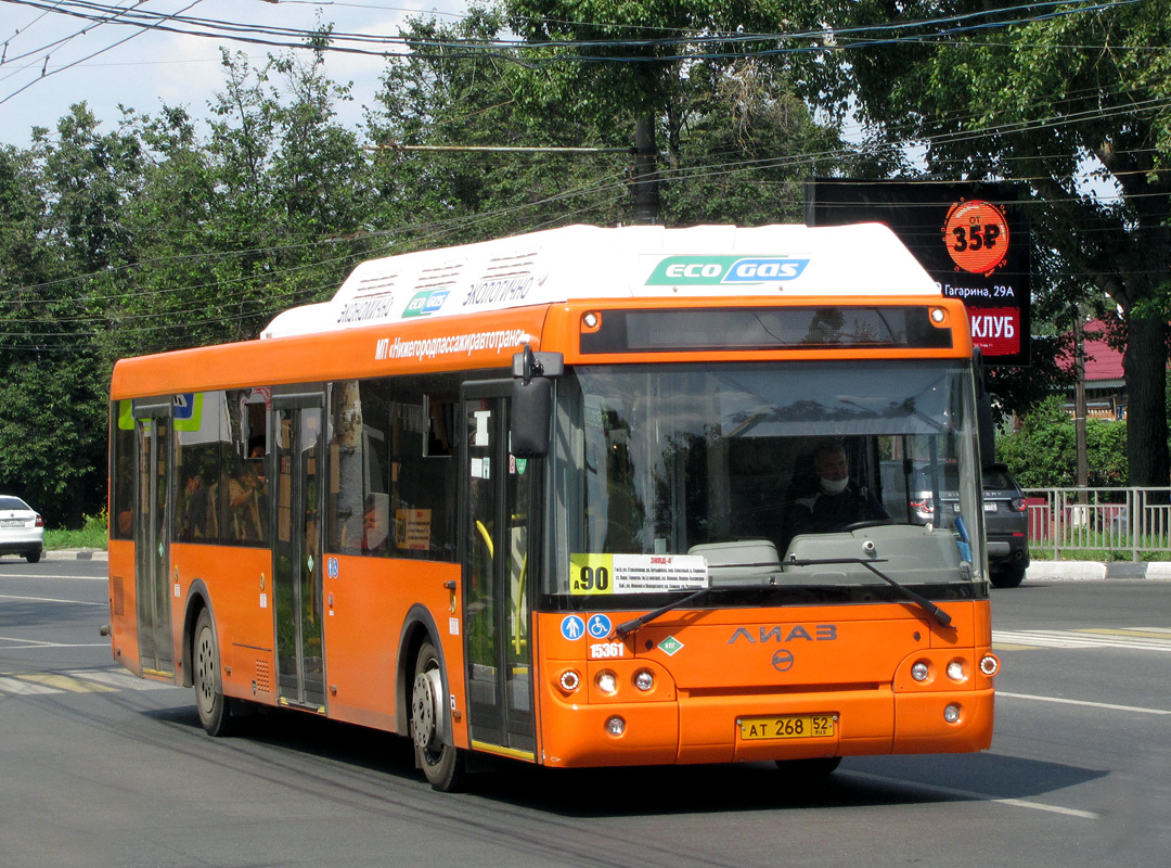 Нижегородская область, ЛиАЗ-5292.67 (CNG) № 15361