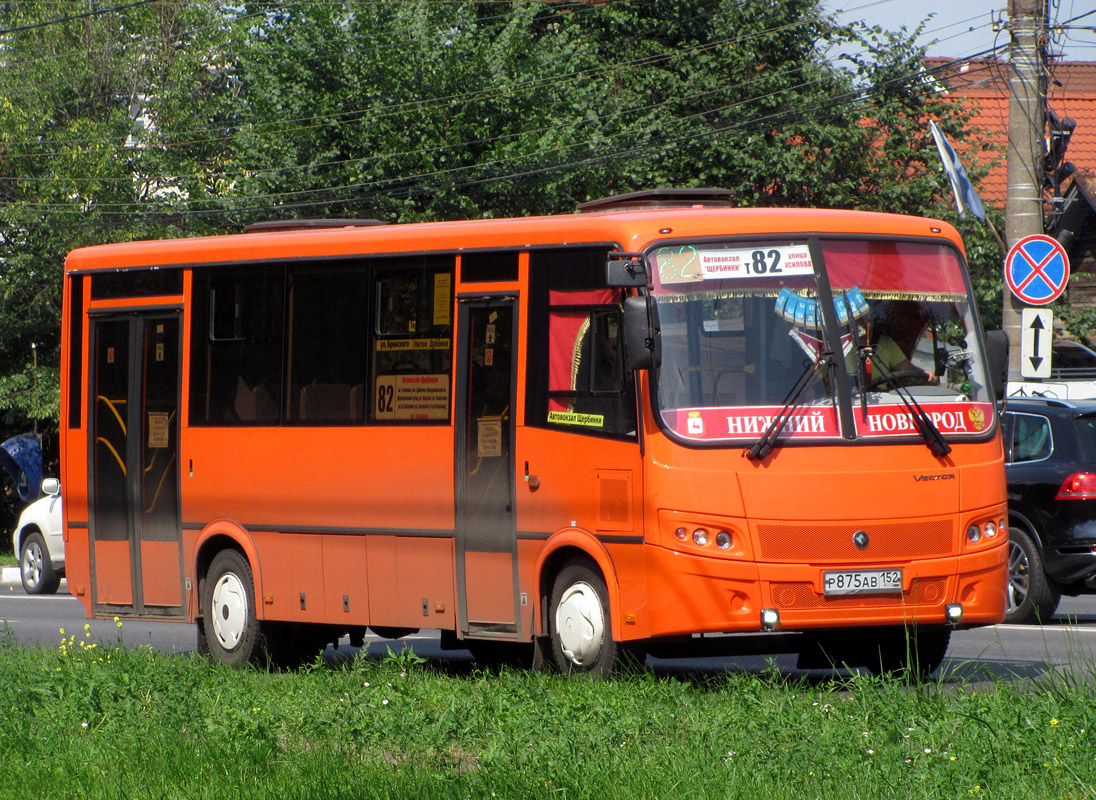 Nizhegorodskaya region, PAZ-320414-04 "Vektor" Nr. Р 875 АВ 152