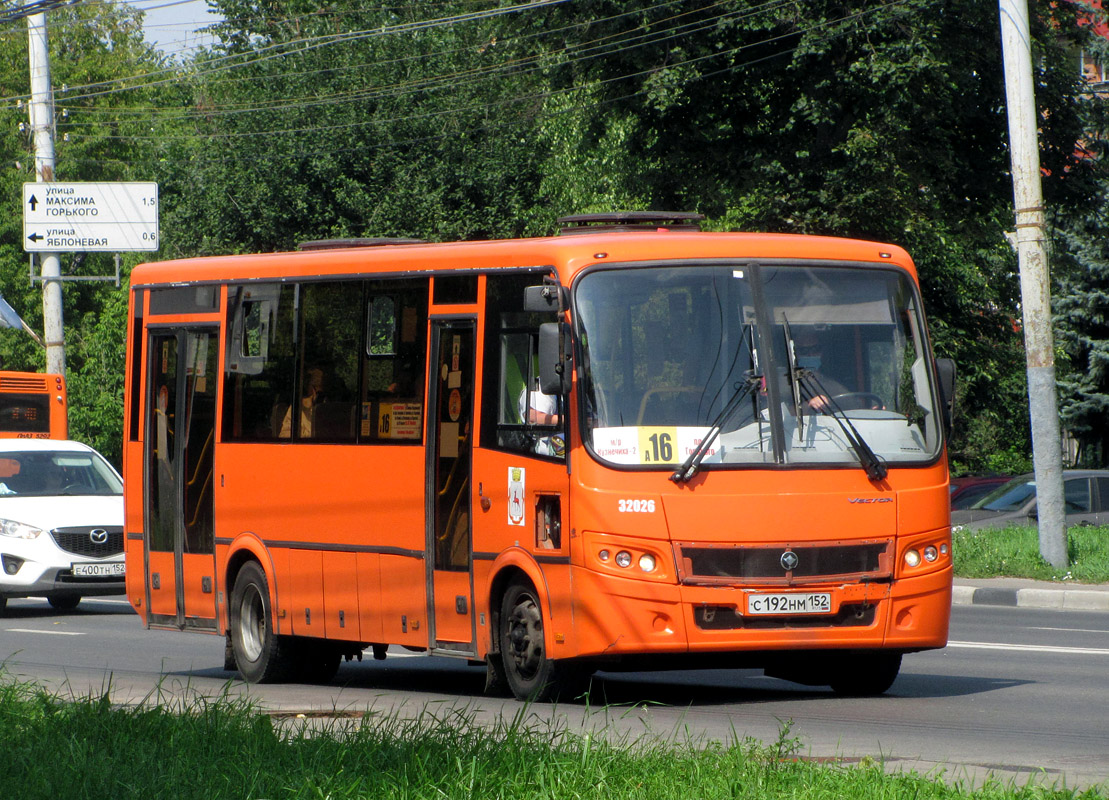 Нижегородская область, ПАЗ-320414-04 "Вектор" № 32026