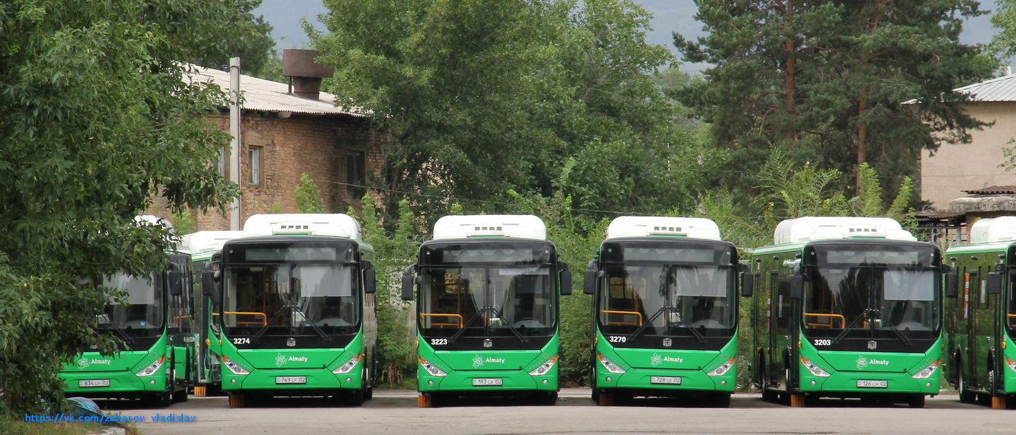 Almaty — Bus fleets