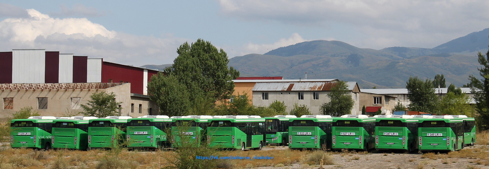 Almaty — Bus fleets; Almaty — New buses