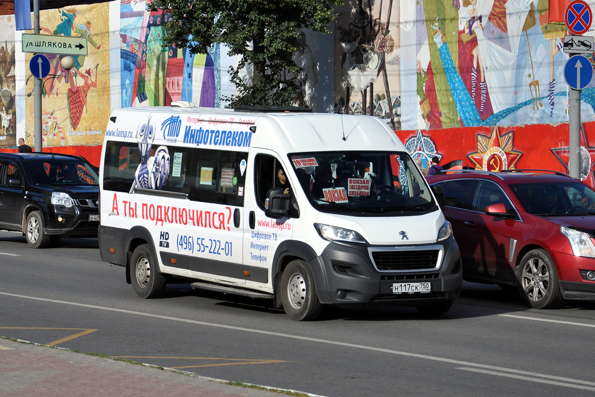 Московская область, Промтех-22437* (Peugeot Boxer) № Н 117 СК 750 — Фото —  Автобусный транспорт