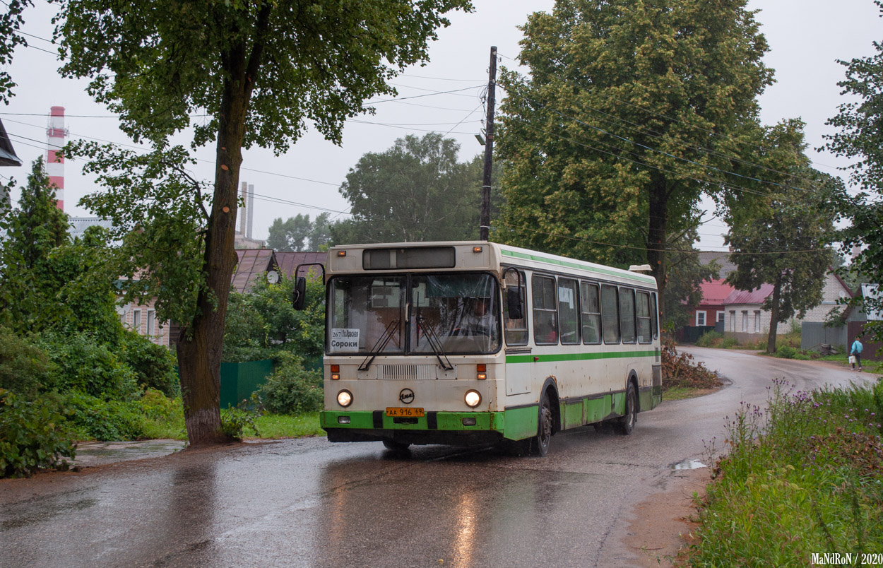 Тверская область, ЛиАЗ-5256.35 № АА 916 69