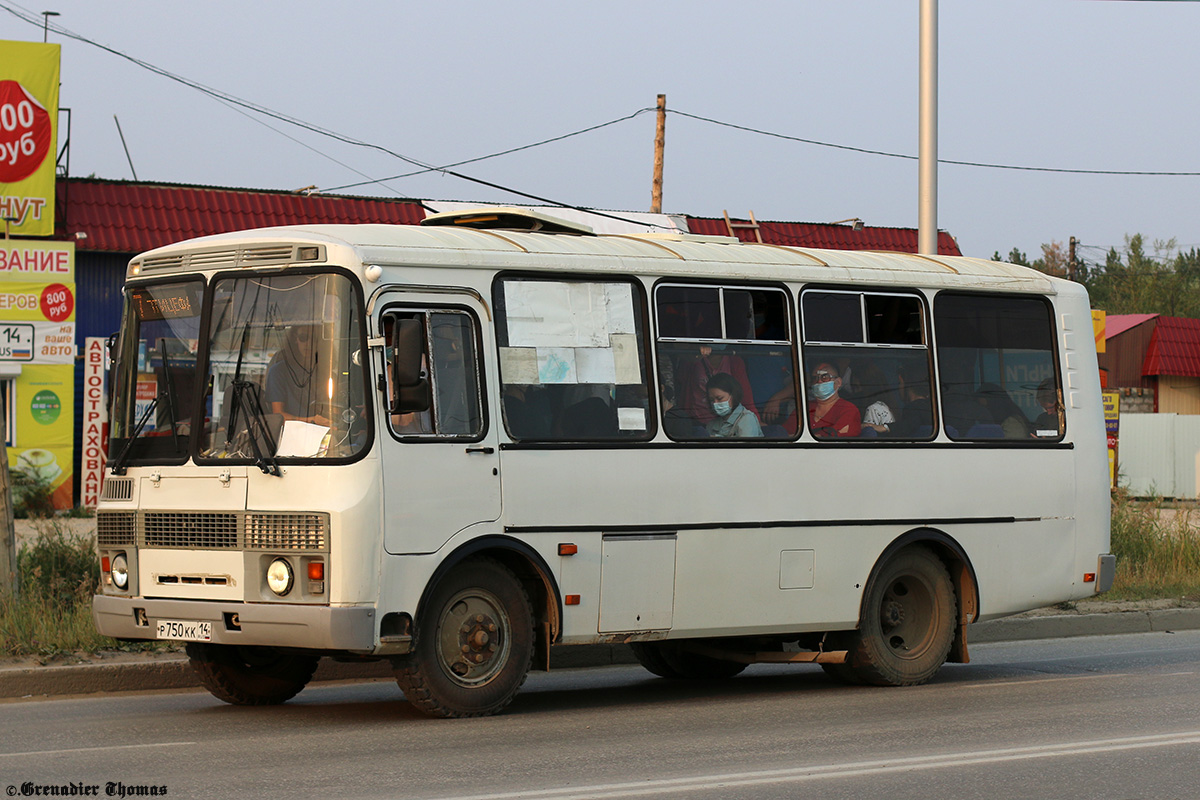 Саха (Якутия), ПАЗ-32054 № Р 750 КК 14