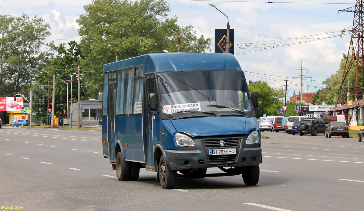 Полтавская область, Рута 25 ПЕ № BI 7079 EC