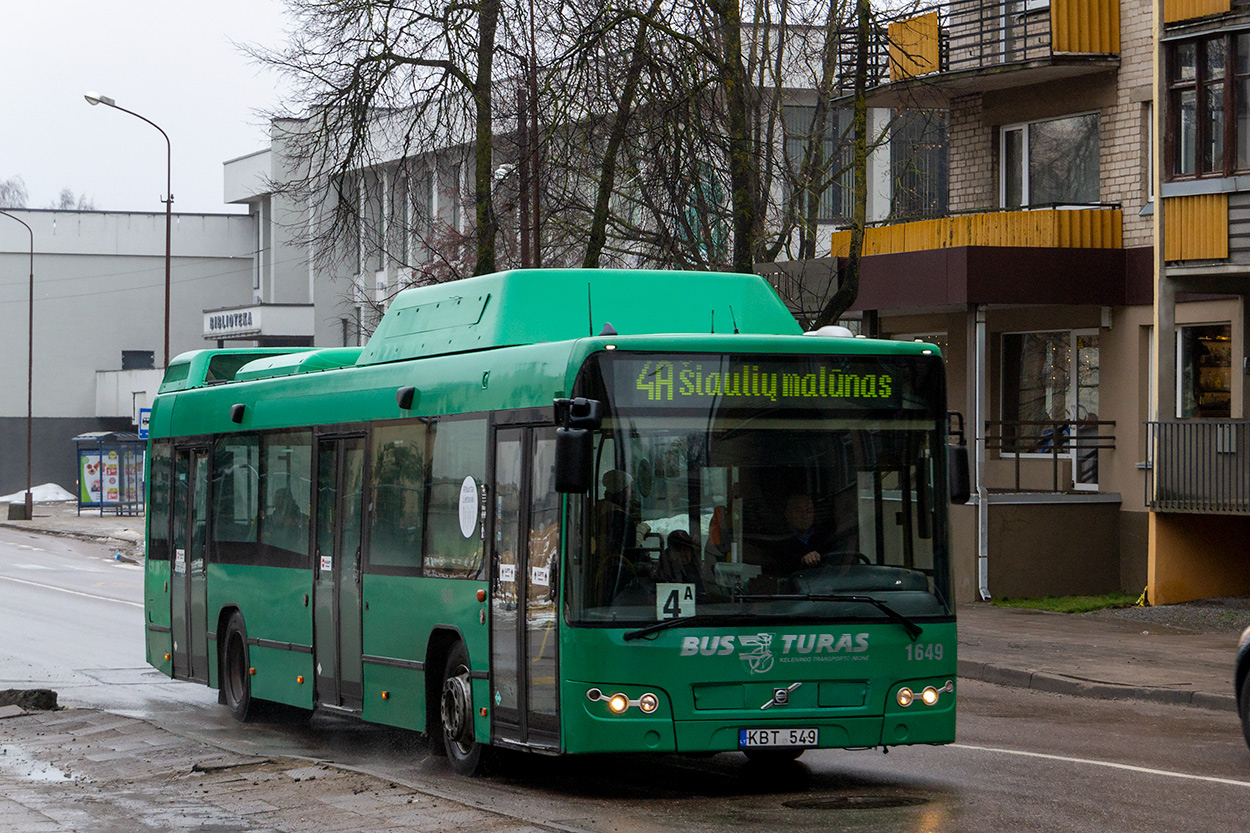 Литва, Volvo 7700 CNG № 1649