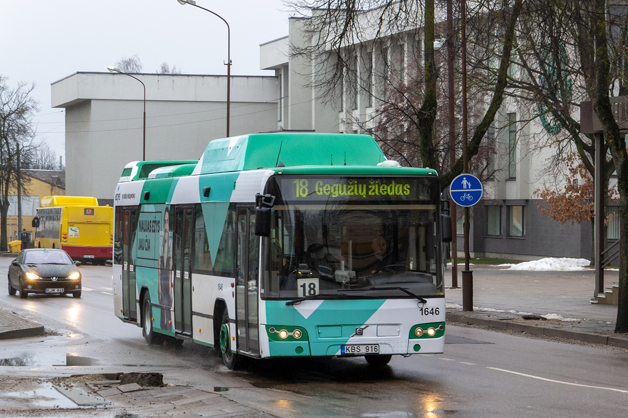 Литва, Volvo 7700 CNG № 1646