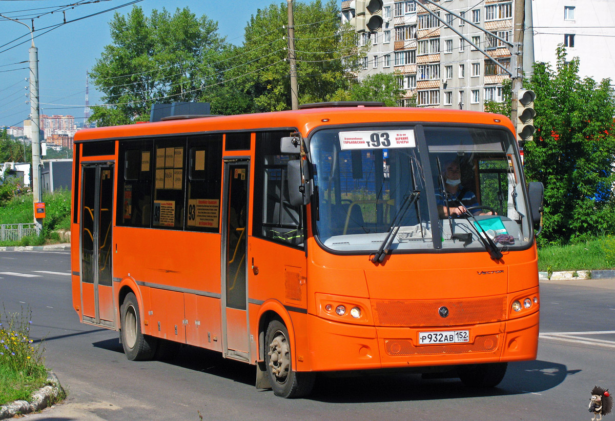 Нижегородская область, ПАЗ-320414-04 "Вектор" № Р 932 АВ 152