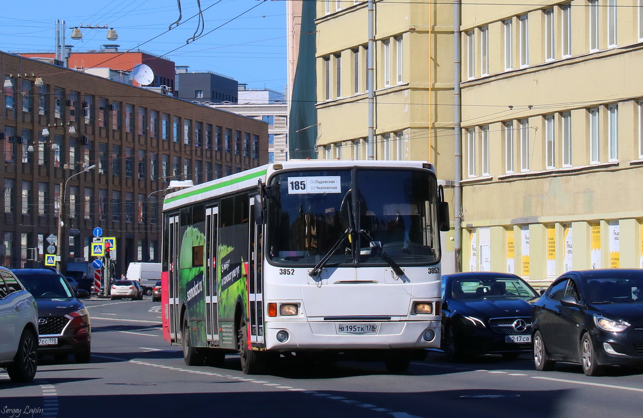 Санкт-Петербург, ЛиАЗ-5293.60 № 3852