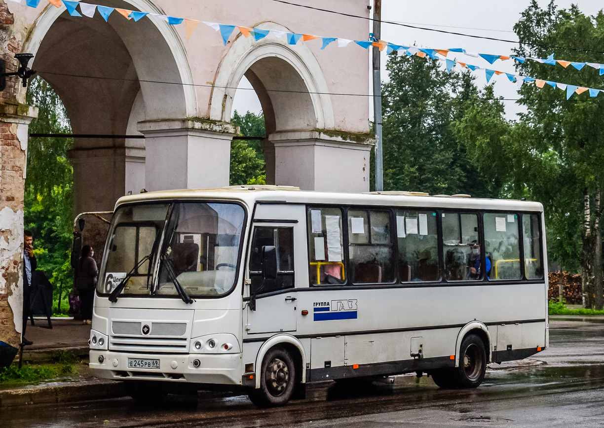 Тверская область, ПАЗ-320412-05 № Е 245 РВ 69