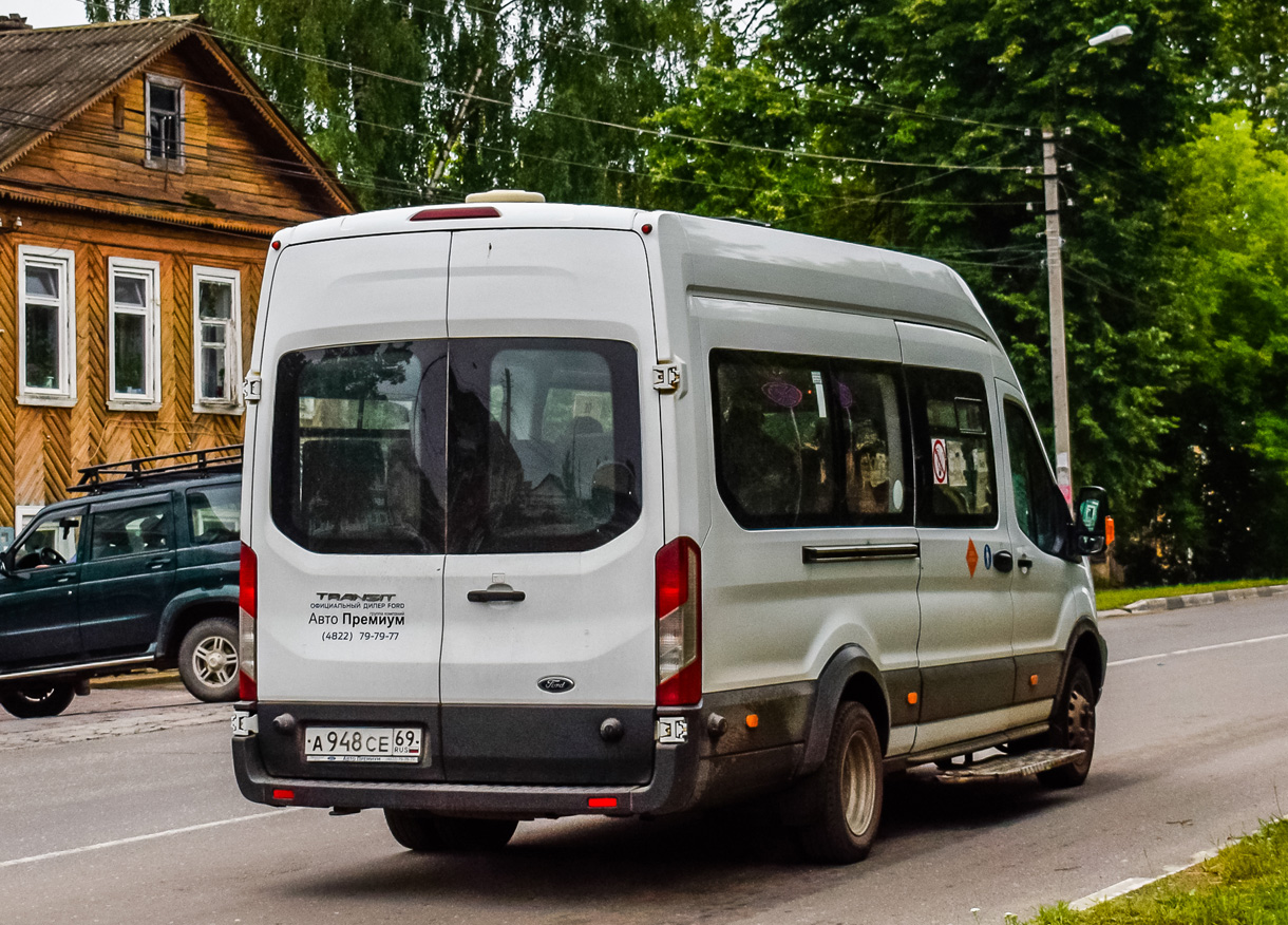 Тверская область, Ford Transit FBD [RUS] (Z6F.ESG.) № А 948 СЕ 69