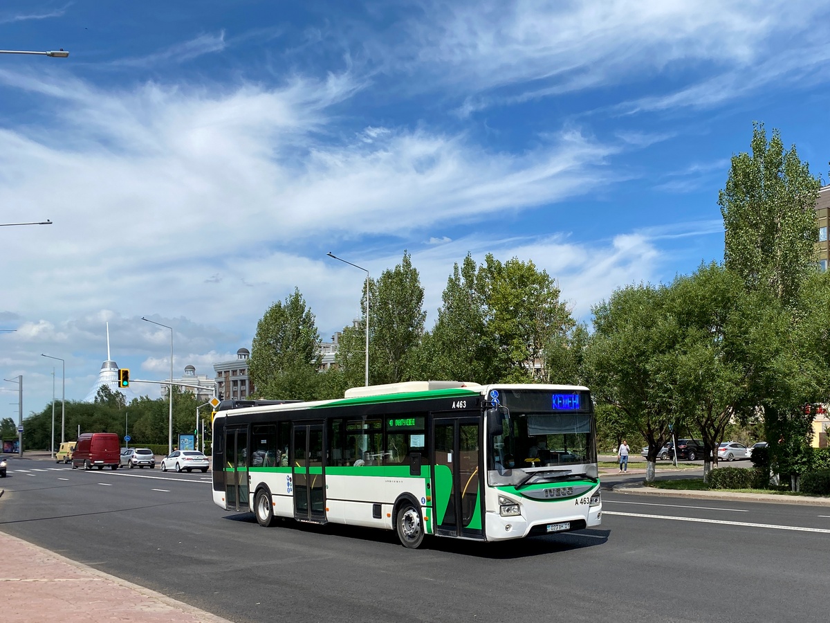 Астана, IVECO Urbanway 12M (СарыаркаАвтоПром) № A463