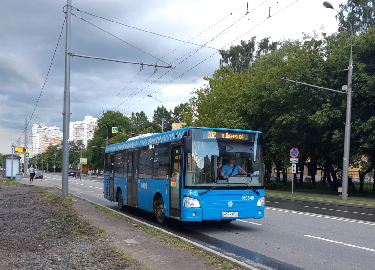 Moskwa, LiAZ-4292.60 (1-2-1) Nr 150348