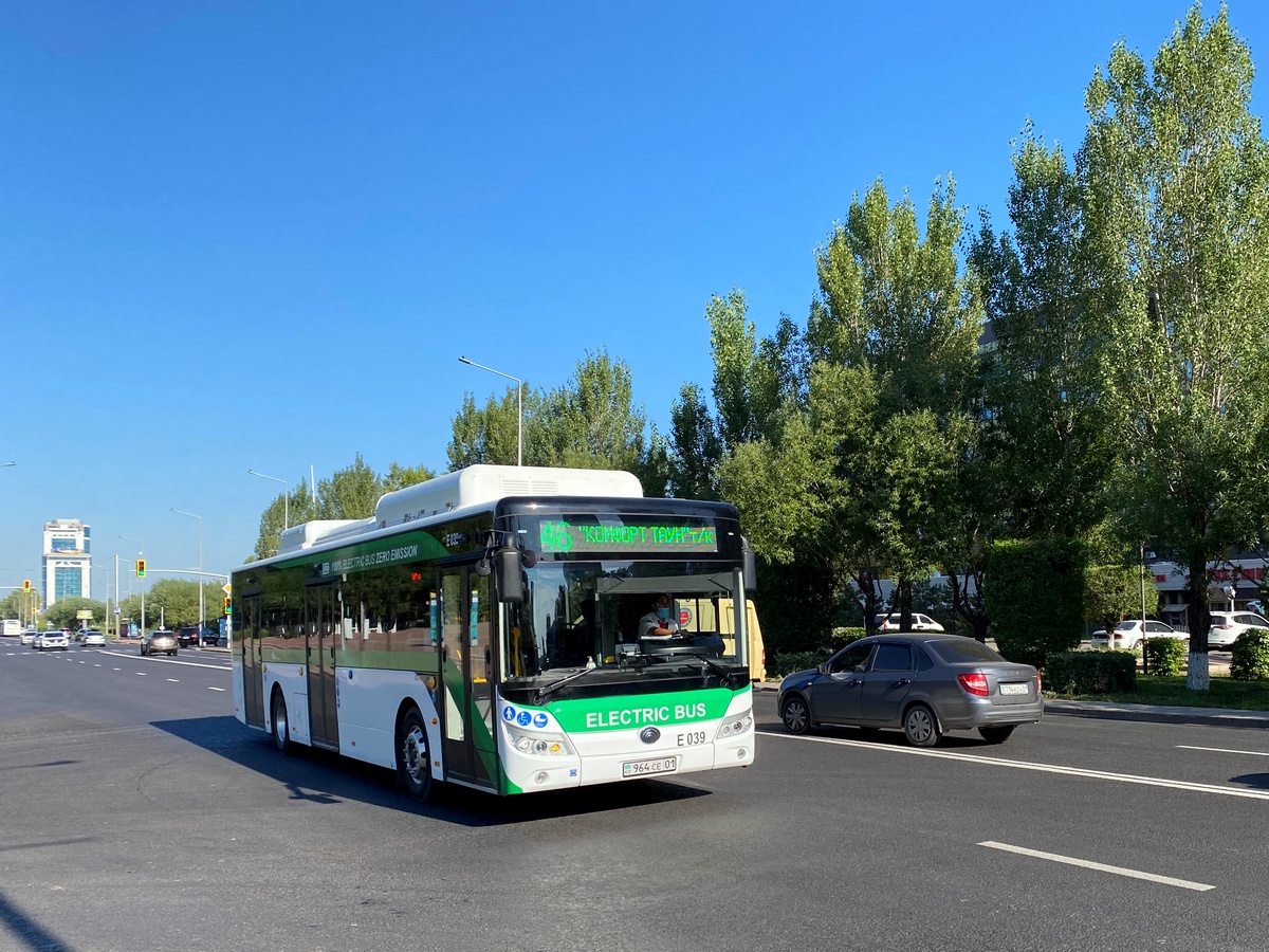 Астана, Yutong E12LF (ZK6128BEVG) (СарыаркаАвтоПром) № E039