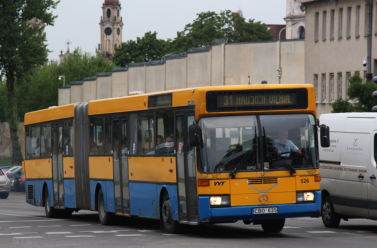 Литва, Mercedes-Benz O405G № 526