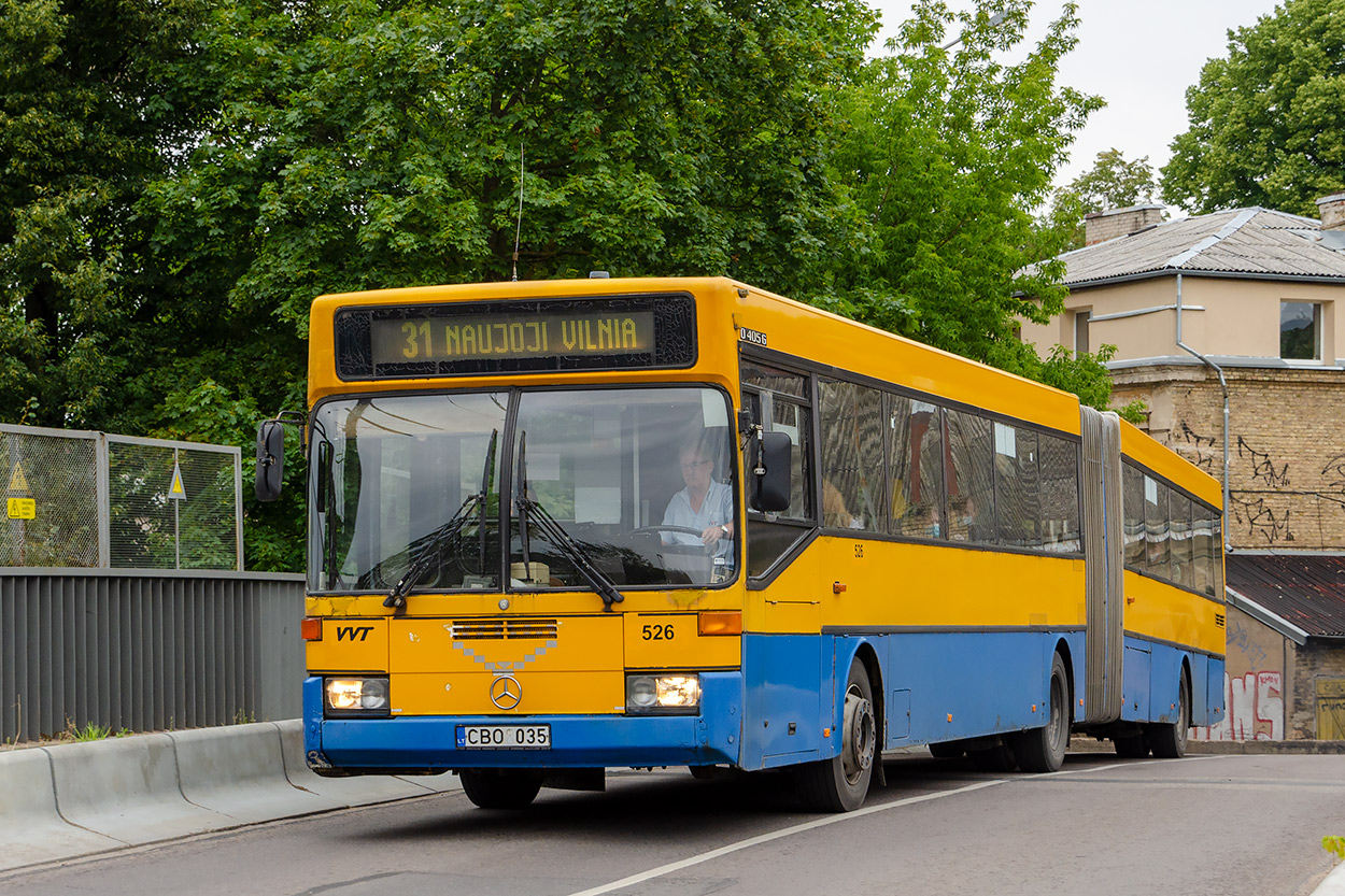 Литва, Mercedes-Benz O405G № 526