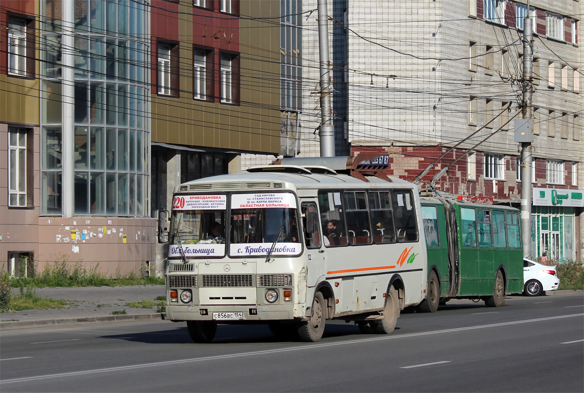 Новосибирская область, ПАЗ-32054 № С 856 ВС 154