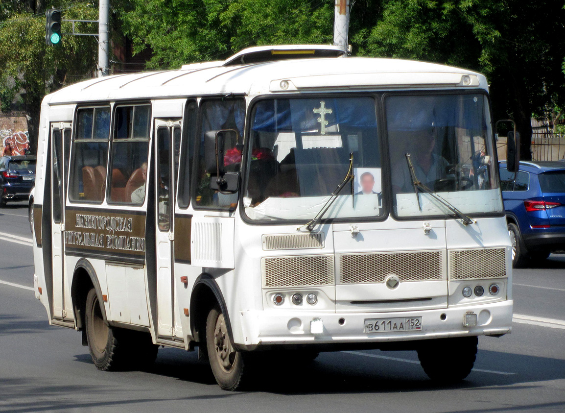 Нижегородская область, ПАЗ-32054 № В 611 АА 152