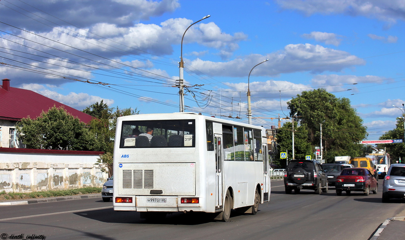 Тамбовская область, ПАЗ-4230-01 (2-2) (КАвЗ) № Н 997 ОТ 68