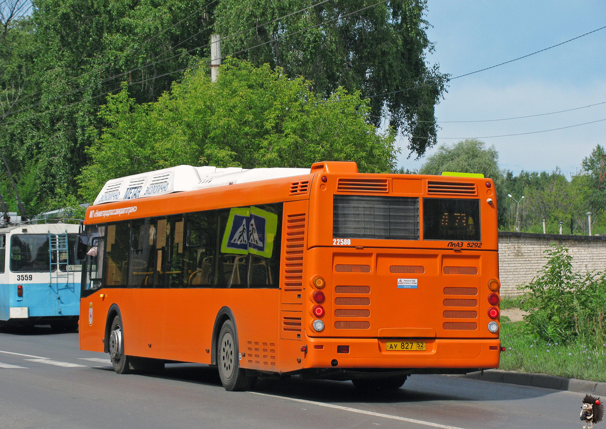 Нижегородская область, ЛиАЗ-5292.67 (CNG) № 22580