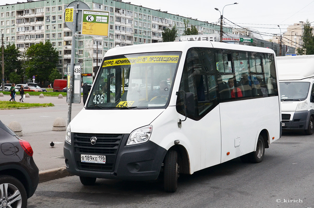 Санкт-Петербург, ГАЗ-A64R42 Next № В 189 КЕ 198