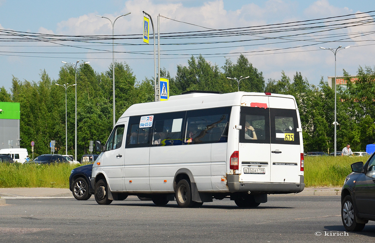 Санкт-Петербург, Луидор-223237 (MB Sprinter Classic) № В 350 АТ 198