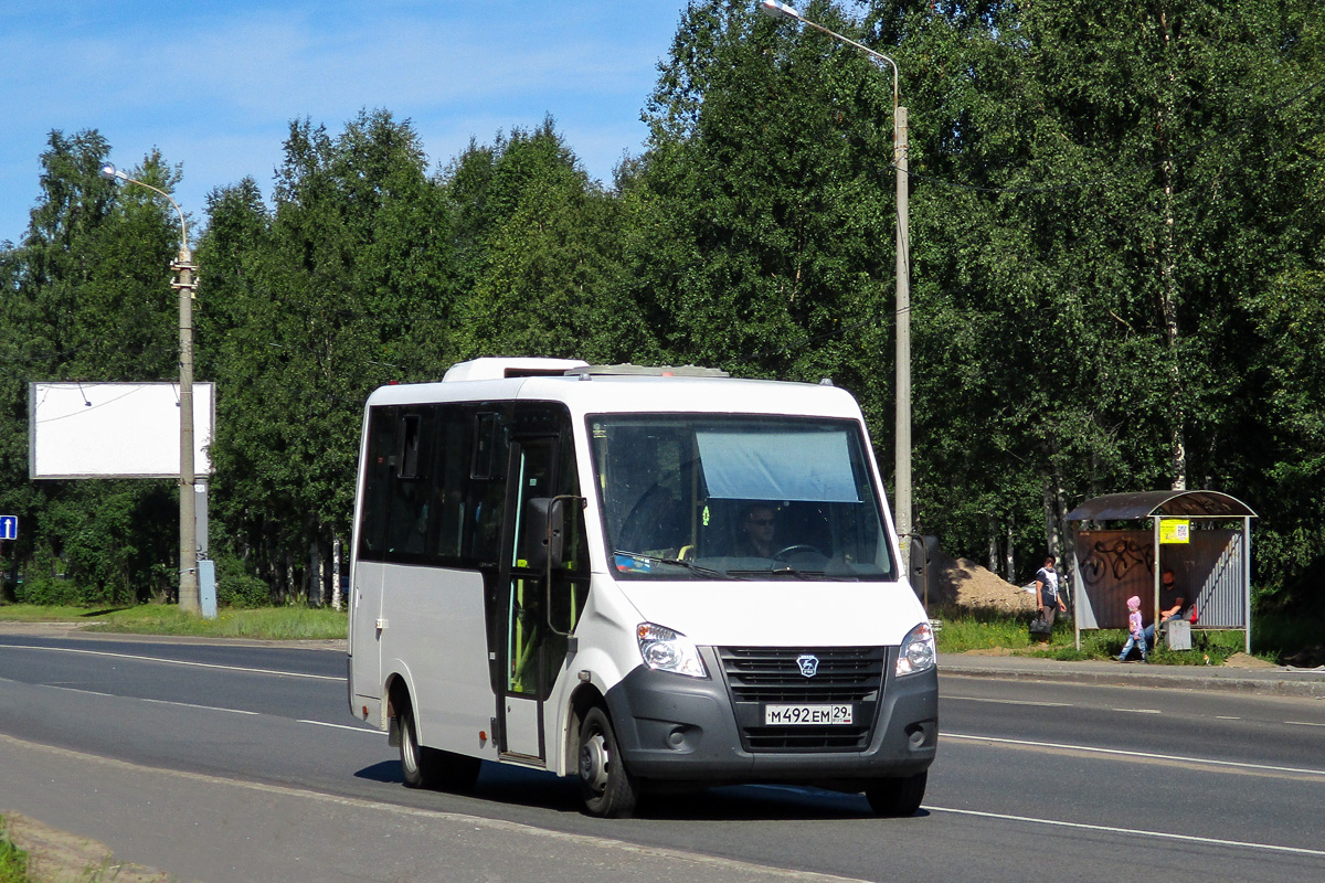 Архангельская область, ГАЗ-A63R42 Next № М 492 ЕМ 29