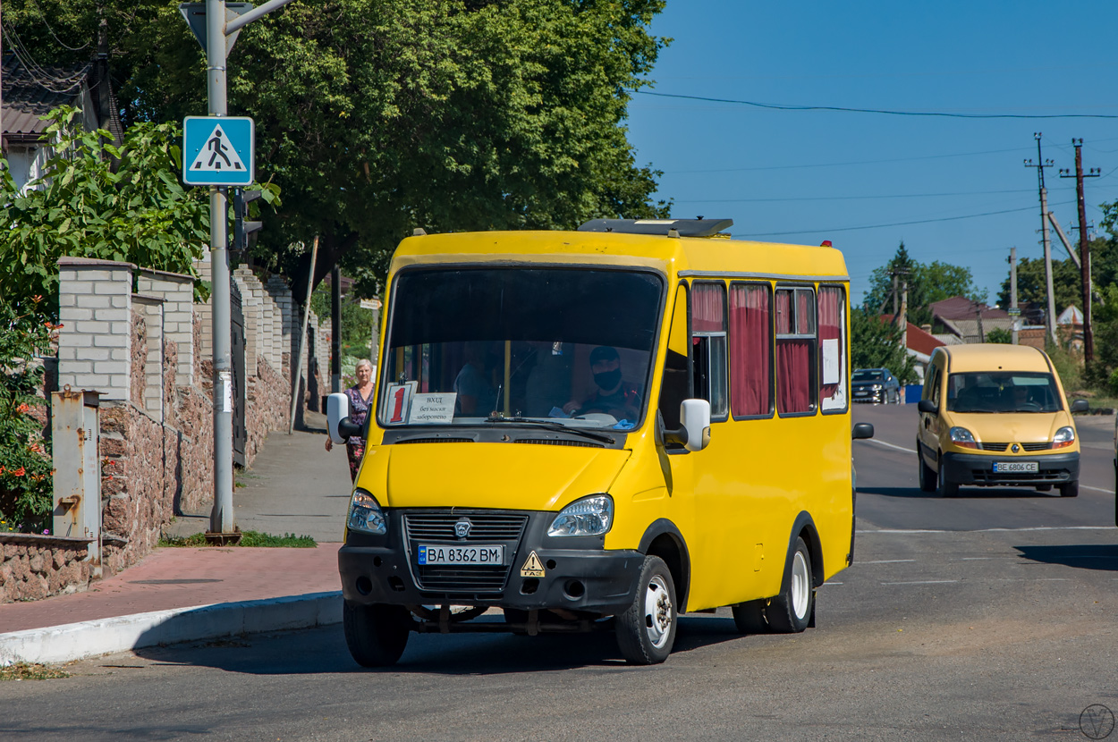 Кировоградская область, БАЗ-22154 "Дельфин" № BA 8362 BM