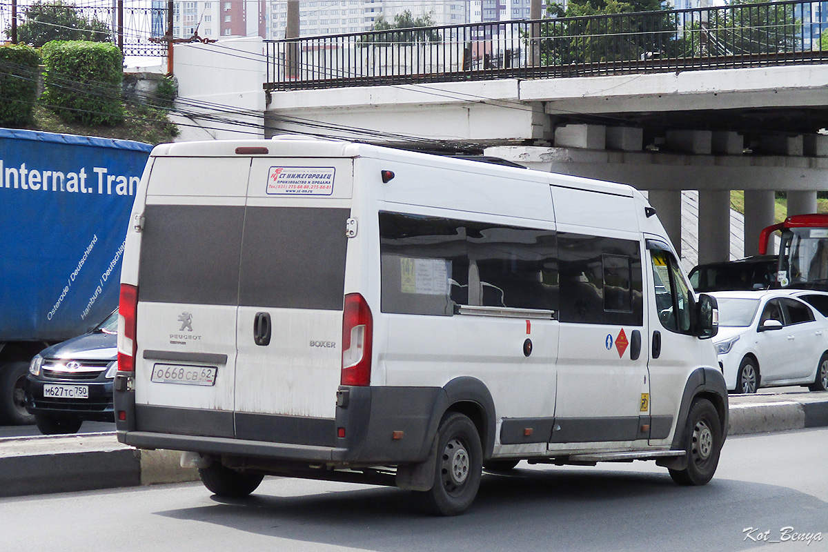 Рязанская область, Нижегородец-2227SK (Peugeot Boxer) № О 668 СВ 62