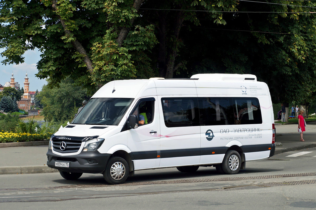 Северная Осетия, Луидор-223602 (MB Sprinter) № М 839 ОО 15 — Фото —  Автобусный транспорт