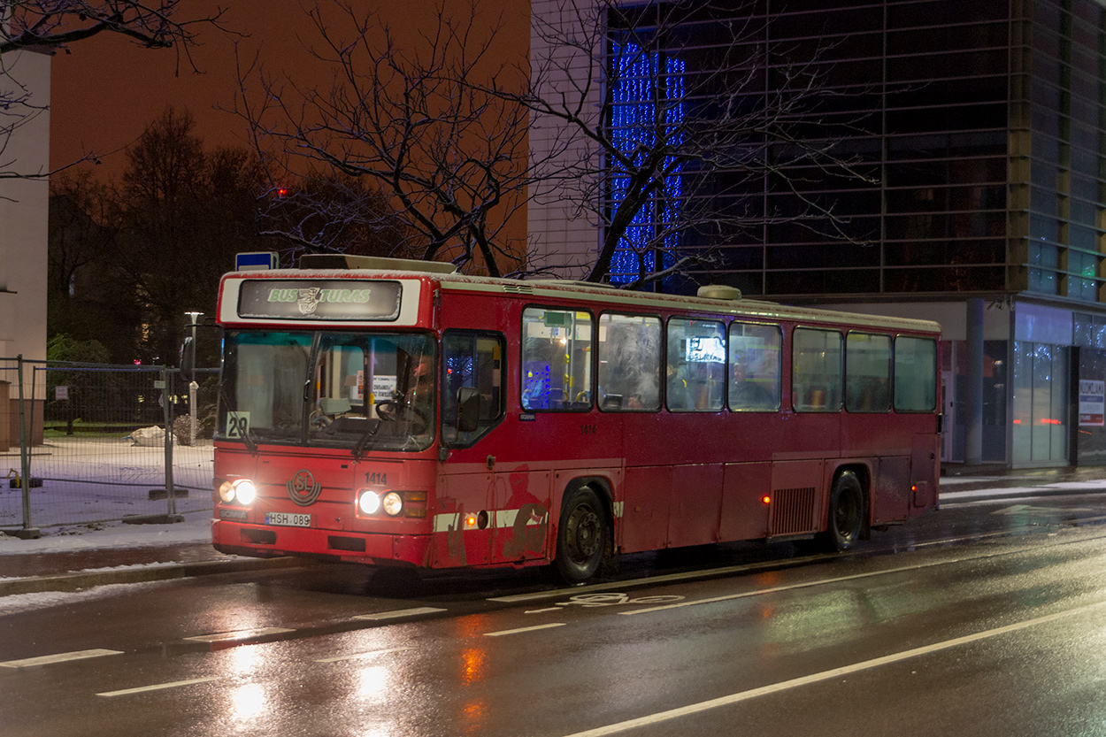 Литва, Scania CN113CLB № 1414