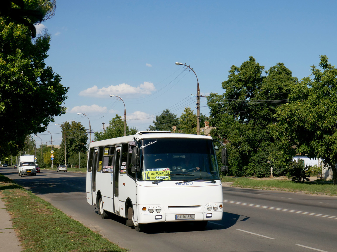 Херсонская область, Богдан А09201 (ЛуАЗ) № BT 3812 BI