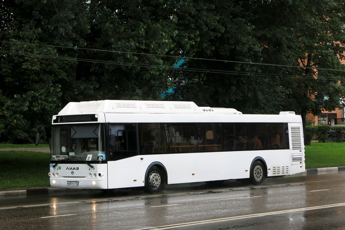 Moscow region, LiAZ-5292.67 (CNG) # В 587 УХ 750