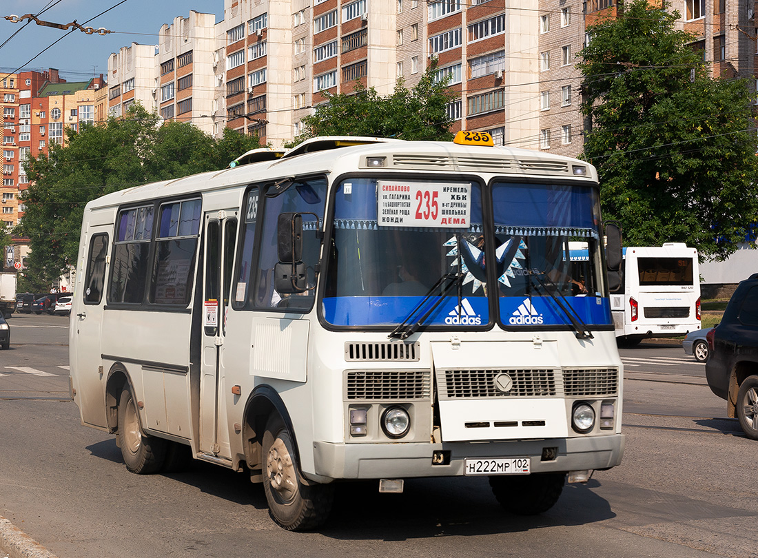 Башкортостан, ПАЗ-32053 № Н 222 МР 102