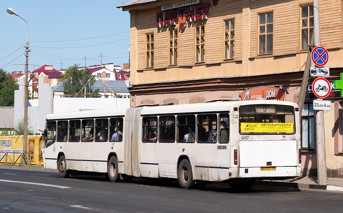 Псковская область, Mercedes-Benz O345G № 697