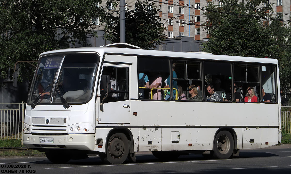 Ярославская область, ПАЗ-320402-05 № Х 960 ВО 76