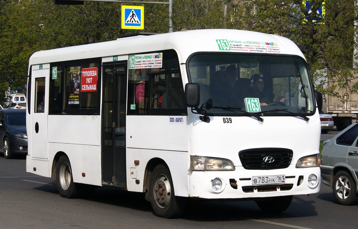 Ростовская область, Hyundai County SWB C08 (ТагАЗ) № 039