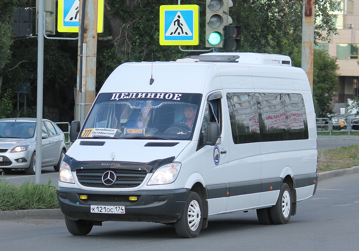 Челябинская область, Луидор-223602 (MB Sprinter) № К 121 ОС 174